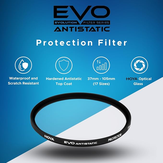 Hoya EVO Antistatic 62mm Filter — Premium Optical Glass w/ 16-Layer SMC Lens - Image 2
