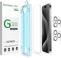 amFilm OneTouch 2+2 Pack Compatible by amFilm