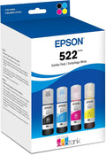 EPSON 502 EcoTank Ink Ultra-high Capacity Bottle Magenta Works with ET-2750, 2760, 2850, 3750, 3760, 3850, 4850, and Other Select Models