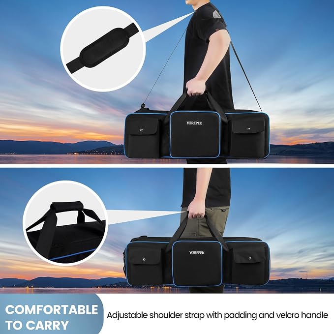 YOREPEK Tripod Carrying Case Bag, Light Stand Bag - Image 6