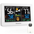 Newentor Weather Station Wireless Indoor Outdoor Thermometer, Color Display by Newentor