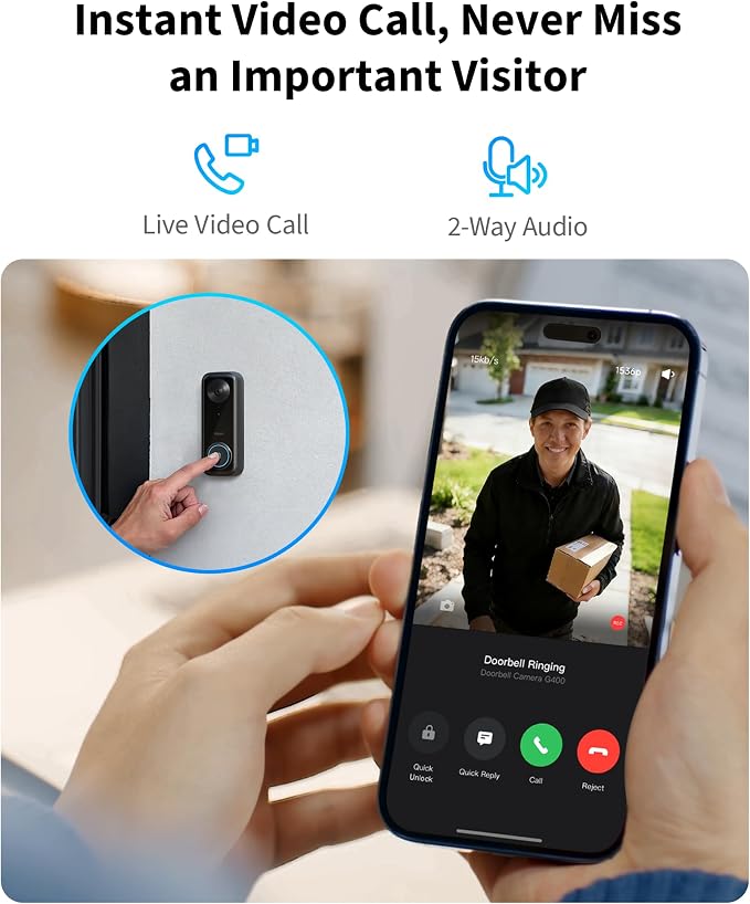 Aqara Doorbell Camera G400 - Image 4