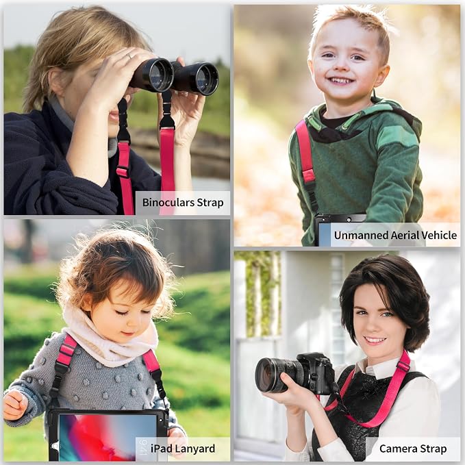 FIEIL Nylon iPad Strap, Adjustable Camera Neck Strap, Comfortable Shoulder Strap - Image 3