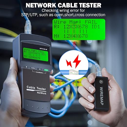 Network Cable Tester, Wire Fault Finder - Image 4