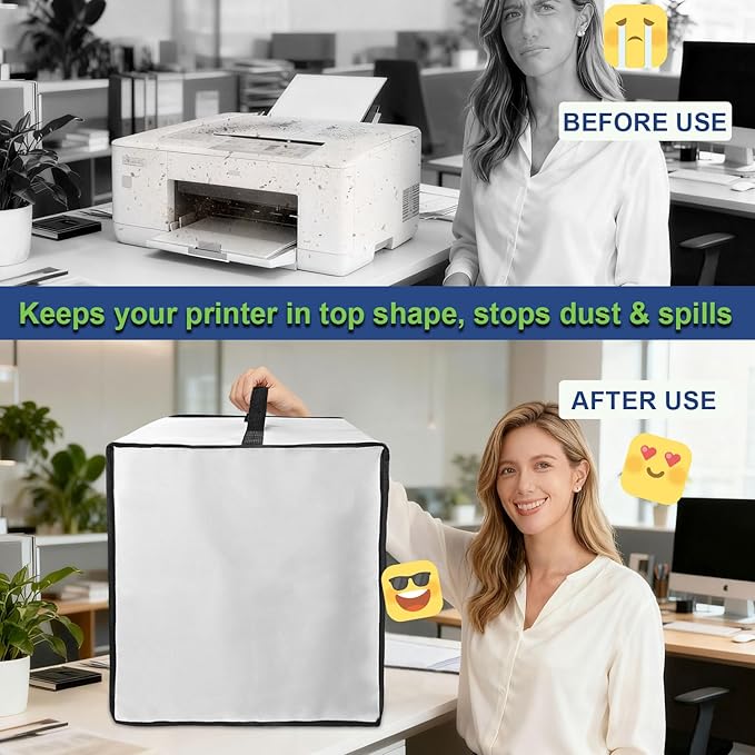 Printer Cover for HP Envy 6555e Wireless All-in-One Color Inkjet Printer - Image 4