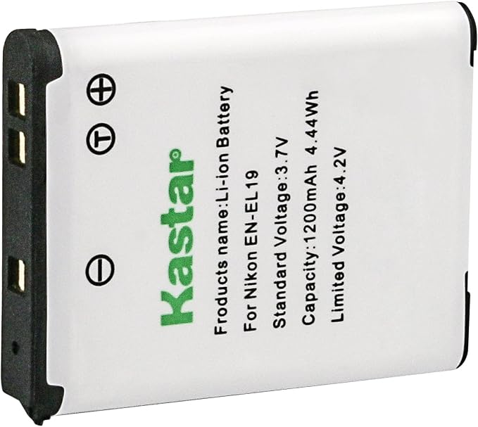 Kastar EN-EL19 Rechargeable Li-Ion Battery by Kastar