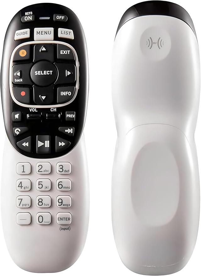 Buck AT&T DirecTV RC73 IR/RF Universal Wireless Genie Remote – DirecTV Remote Control Replacement for HR20, HR21, HR34, HR44, HR54 DVR Satellite Dish Receivers & Streaming Devices