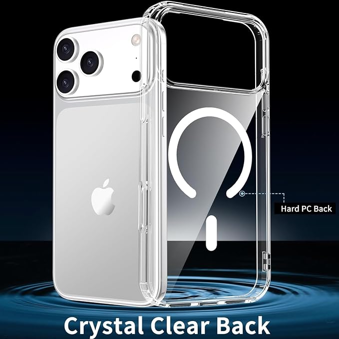 for iPhone 17 Pro Case Clear, Magnetic iPhone 17Pro Case - Image 2