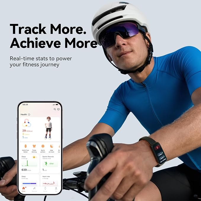 Enfit Fitness Trackers,Smart Watch with 1.47" Color Screen,100+Sport Modes Fitness Watch with Heart Rate Sleep Monitor, Pedometer Step Counter Watch, 3TAM Waterproof Activity Trackers for Women Men,PL