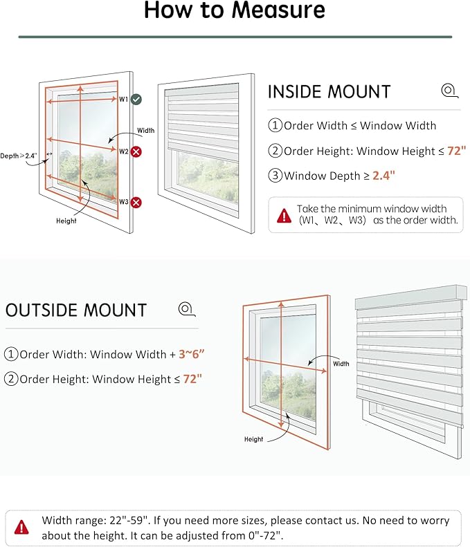 Yoolax Motorized Blinds with Remote, Electric Zebra Blinds for Indoor Windows, Room Darkening Smart Shades with Voice Control, Compatible with Alexa Google Home, APP Control, 51" W x 72" H, Grey