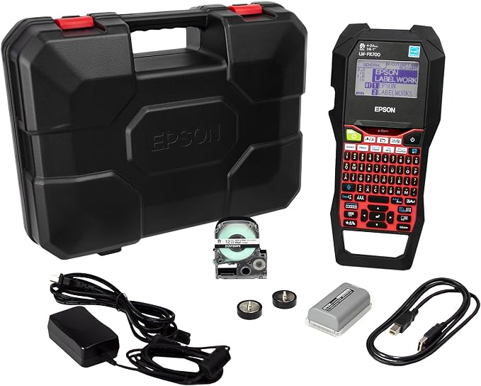 LABELWORKS Epson LW-PX700PCD Industrial Label Maker Kit by EpsonLABELWORKS