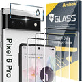 for Google Pixel 6 Pro Screen Protector, 9H Tempered Glass, Ultrasonic by Arshek