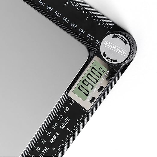 Digital Angle Finder Protractor, 7inch 200mm Angle Gauge Professional Measuring - Image 7