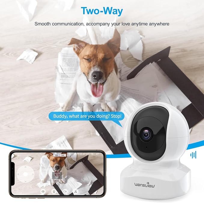 Home Security Camera, Baby Camera, 2K wansview WiFi Camera - Image 4