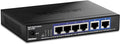 TRENDnet 6-Port 10G Switch, 4 x 2.5G RJ-45 Base-T Ports, 2 x 10G RJ-45 Ports by TRENDnet