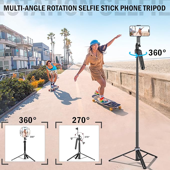 Auto Face Tracking Tripod 360 Rotation - Image 5