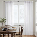 ANRODUO Memory Trained Pinch Pleated Curtains 96 Inches Long, Viral Linen Pinch by ANRODUO