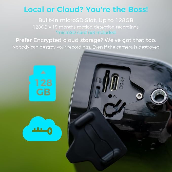 Vicohome 4CG6B Best 2K Solar Security Camera Wireless Outdoor, Battery Powered - Image 3