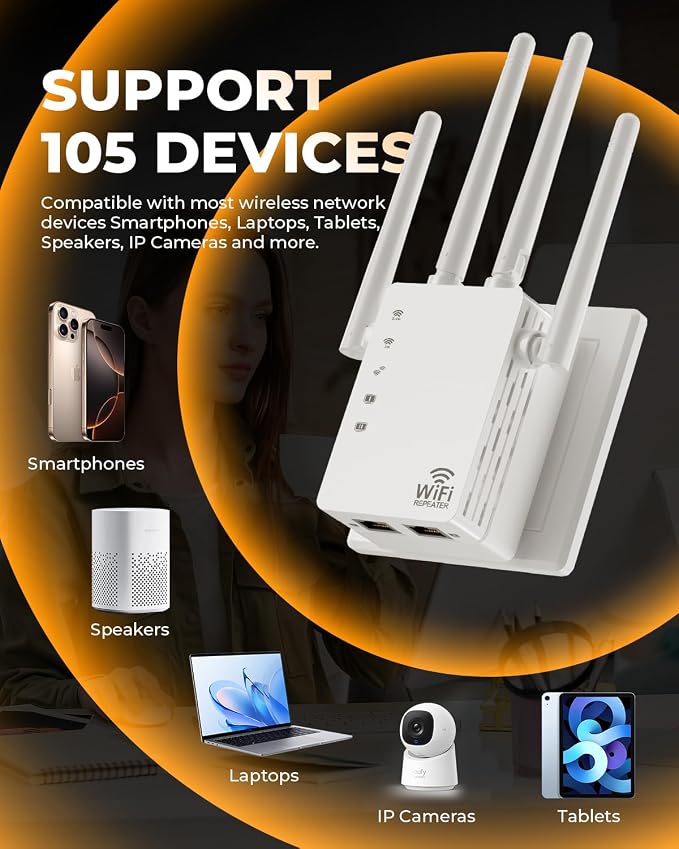 WiFi Extender，Faster Wireless Speed - Image 4