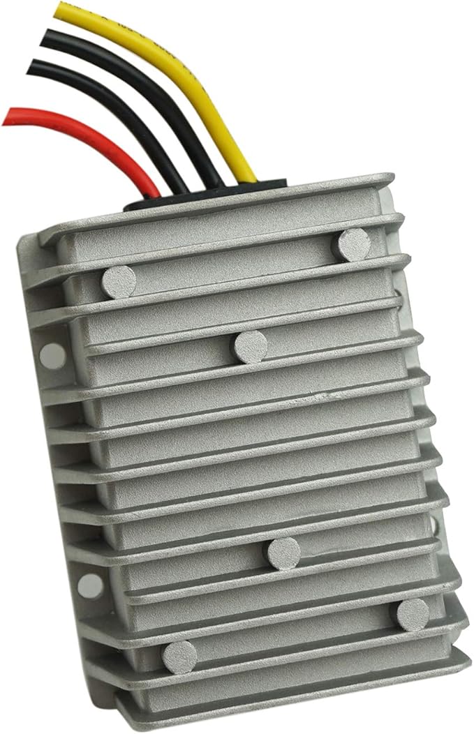 Proshopping Golf Cart DC Converter Regulator, 36V 48V Step Down to 12V 30A 360W Voltage Reducer, Big-Size DC/DC Power Supply Module Buck Transformer - for Golf Cart, Club car, forklifts, Car