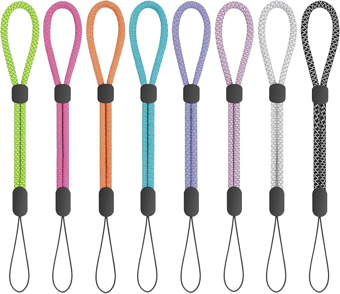FrgKbTm Hand Wrist Strap Lanyard, Adjustable Nylon Colorful by FrgKbTm