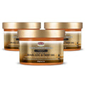 African Pride Black Castor Miracle Extra Hold Braid, Loc, Twist Gel - Extreme Hold Braiding Hair Gel, Edge Control & Tames Frizz, No Flake (Pack of 3) | Natural Ingredients, Coconut Oil | 8oz