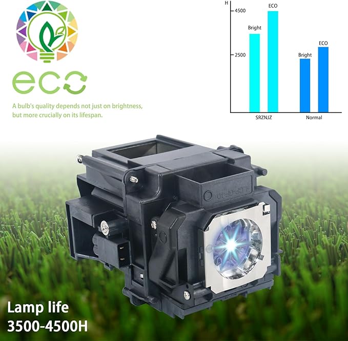 SRZNJZ ELP76 Original Replacement Projector Lamp Bulb for Epson ELPLP76 EB-G6900WU G6970WU G6550WU G6570WU G6450WU G6870 G6050W G6270W G6150 G6170 G6070W