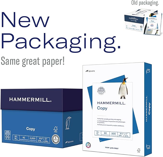 Hammermill Printer Paper, 20 lb Copy Paper, 8.5 x 11 - Image 5