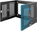 Tecmojo 8U Wall Mount Network Rack, Fits Shallow IT Equipments, 110 lbs Capacity by Tecmojo