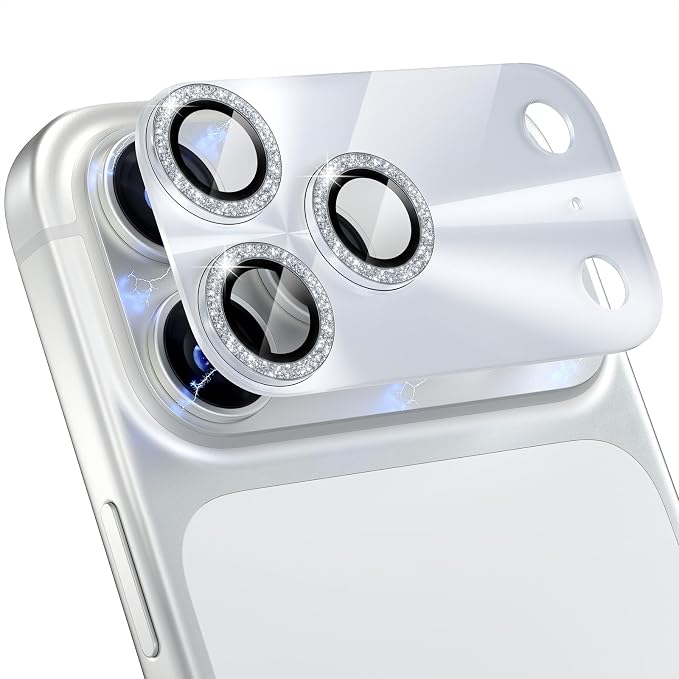 Choiche Compatible for iPhone 17 Pro Camera Lens Protector, Bling Camera Cover by Choiche