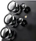 2 Pack Camera Lens Protector for Samsung Galaxy S24 Ultra, 9H Tempered Glass by AFENGBOX