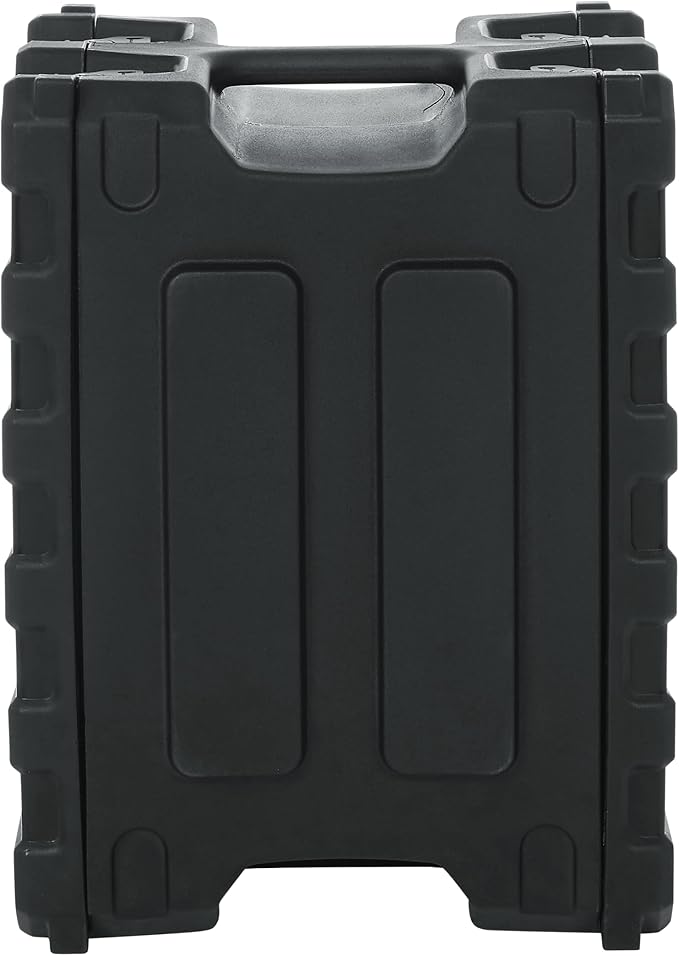 Gator Cases Pro Series Rotationally Molded 6U Rack Case with Shallow 13" Depth, Made in USA (G-PRO-6U-13)