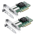 10Gtek 10Gb PCI-E NIC Network Card, Dual SFP+ Port, by 10Gtek