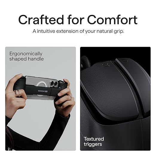 BACKBONE Pro Mobile Gaming Controller for iPhone 15/16/17 & Android, USB-C/Bluetooth Phone Controller, Stream Xbox, Play Call of Duty, PlayStation via iOS Remote Play - 3 Months Apple Arcade Included