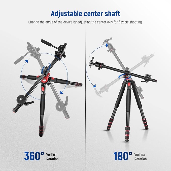 NEEWER 73.6" Horizontal Tripod - Image 3
