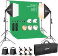 EMART Photography Lighting Kit, 7 x 10 FT Backdrop Stand by EMART