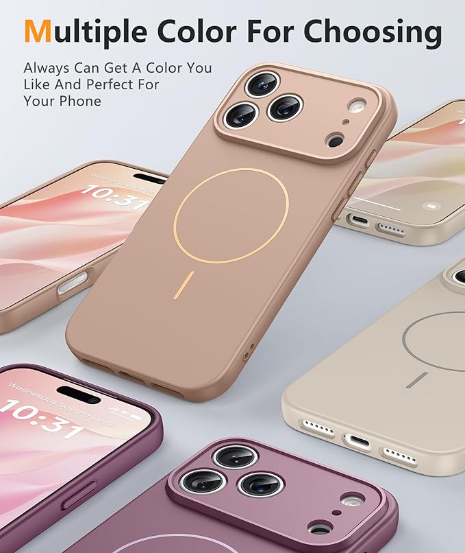 FNTCASE for iPhone 17 Pro Case: Integrated Silicone Phone Cases - Image 5