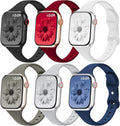 6 Pack Thin Bands Compatible by SLIMBAND