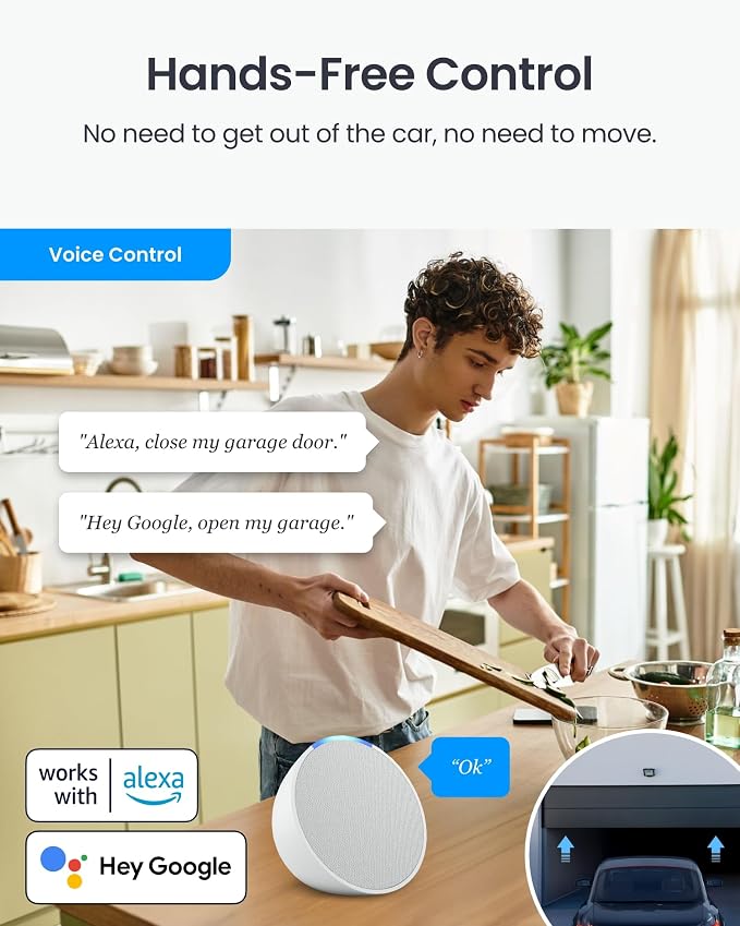 Switchbot WiFi Smart Garage Door Opener, Matter Certified, - Image 4