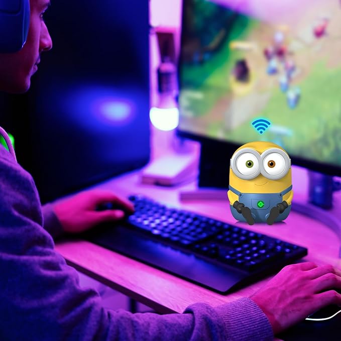 Davolink Minions Series WiFi 6 / 6E Gaming Router WiFi Extender Dual & Tri-Band Gigabit Wireless Internet Mesh System Fast 8K Streaming Low Latency WPA3 Secure Home Wi-Fi (Bob)
