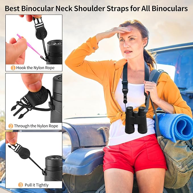FIEIL Nylon iPad Strap, Adjustable Camera Neck Strap, Comfortable Shoulder Strap - Image 4