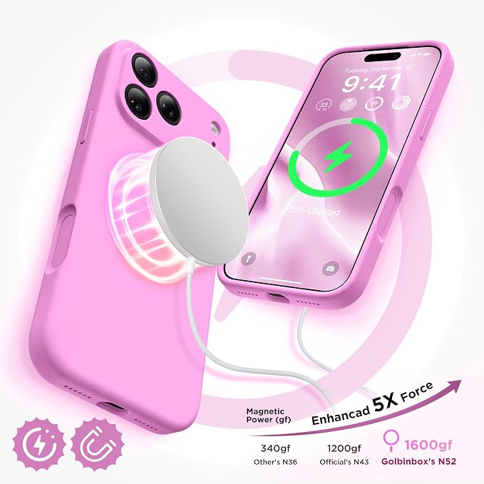 GolbinBox Magnetic for iPhone 17 Pro Case, Compatible - Image 3