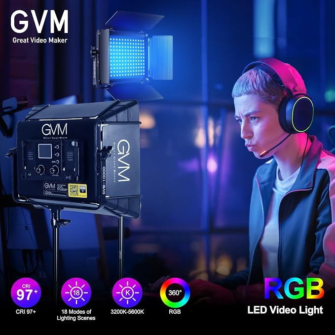 GVM RGB Photography Lighting Kits - Image 5