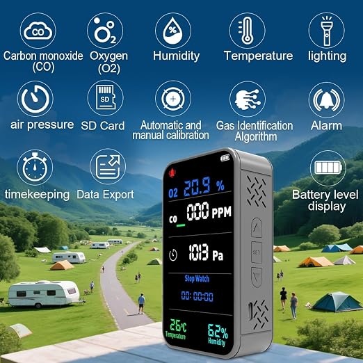 7-in-1 Portable Oxygen Detector - Image 2