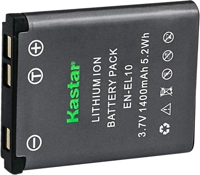 Kastar EN-EL10 Lithium-Ion Battery Replacement by Kastar