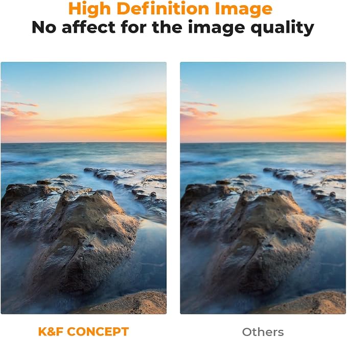 K&F CONCEPT 95mm Magnetic CPL+ND8+ND64+Magnetic Basic Ring+Lens Cap Camera Lens - Image 6