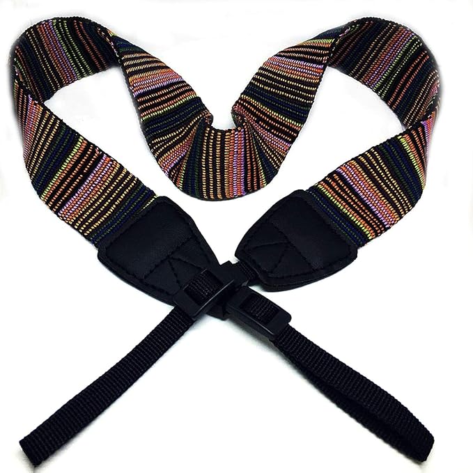 Camera Strap Canvas Multicolor Shoulder Strap - Image 6