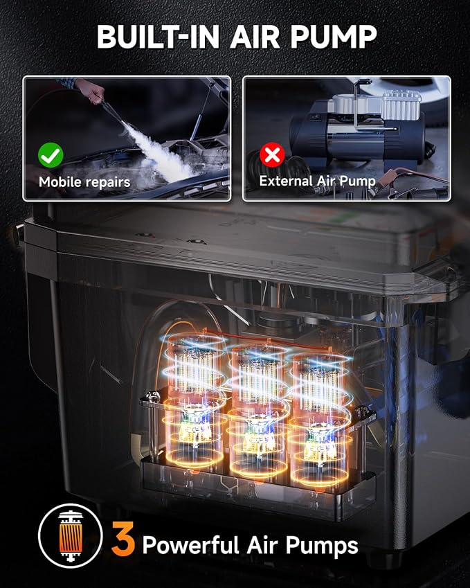 ANCEL L8000 Automotive Smoke Machine | Dual Mode Diagnostic Leak Tester - Image 3