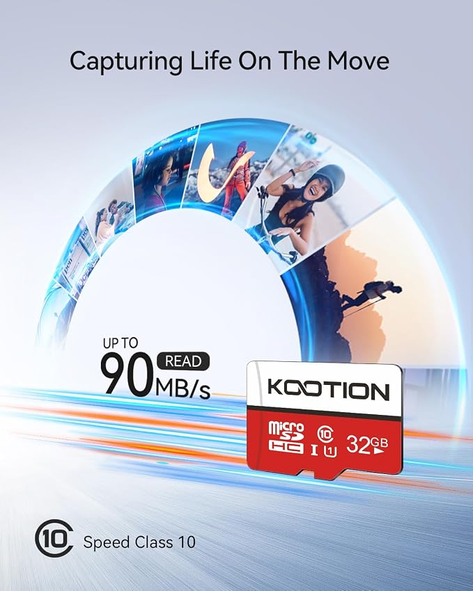 KOOTION 32GB Micro SD Card 2-Pack Class 10 Micro SDHC Card UHS-I Memory Card - Image 5