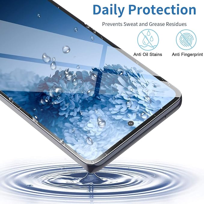 Galaxy S20 FE Screen Protector and Camera Protector, Tempered Glass Screen - Image 4